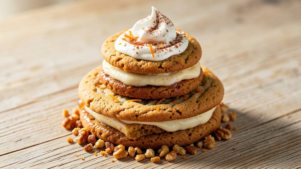 Carrot Cake Cheesecake Cookie Recipe: Triple-Layered Magic in Every Bite