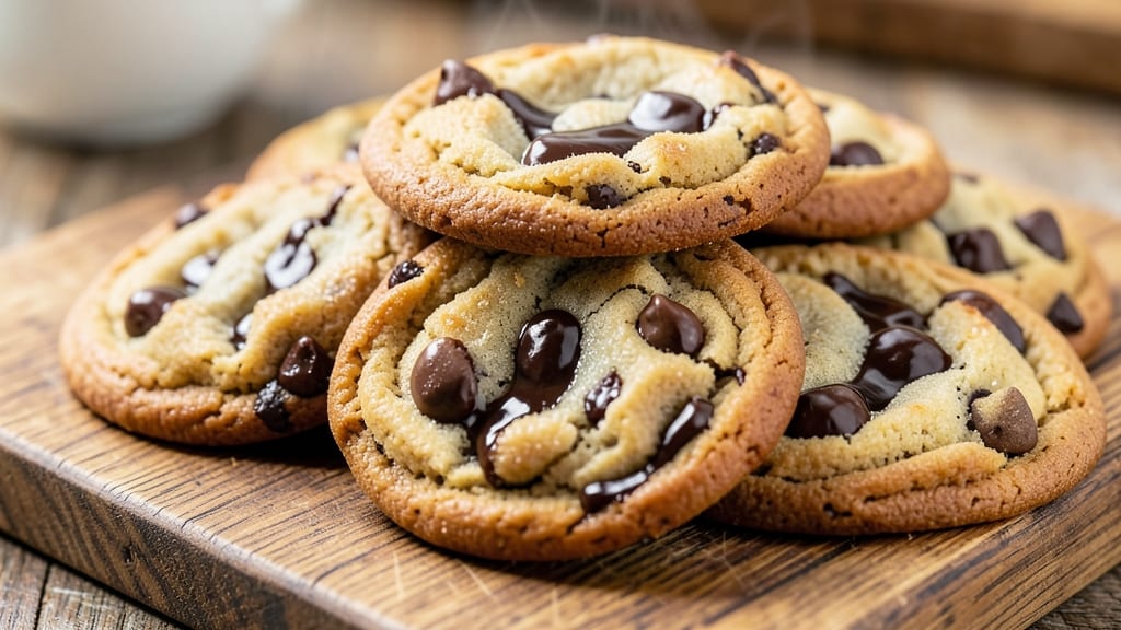 Choc Chip Cookie Recipe UK: Sandpaper Crunch Meets Vanilla Swirls