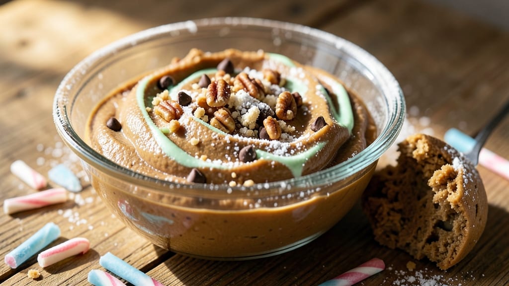 Basic Christmas Cookie Dough Recipe: No-Bake Vanilla-Chocolate Swirl Magic