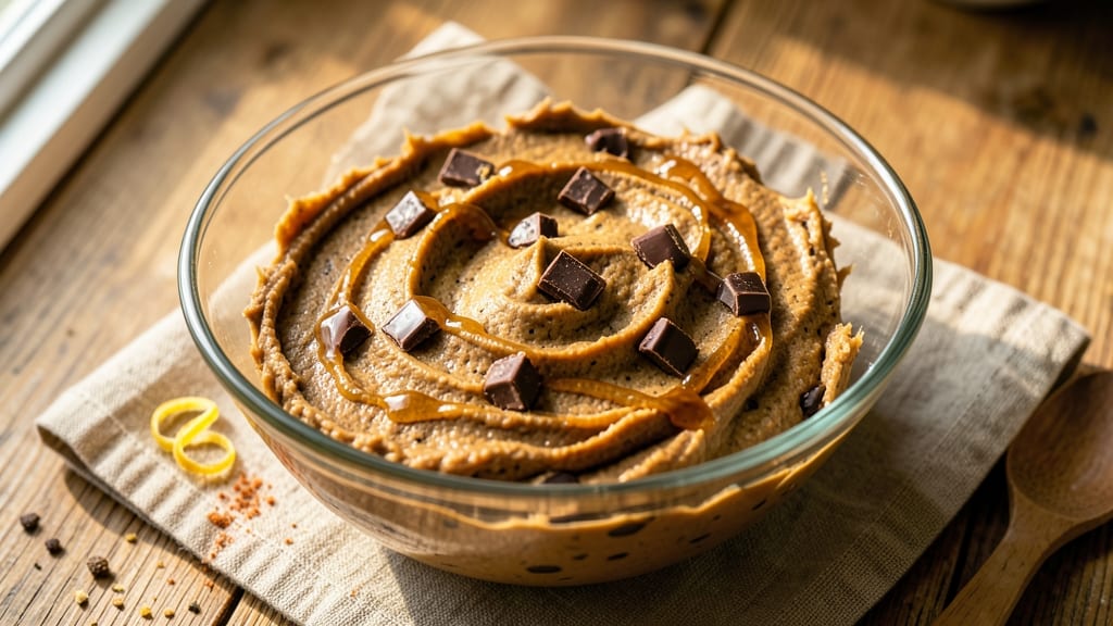 Vegan Chocolate Chip Cookie Dough Recipe: No-Bake, Edible Magic With Crunchy Chips