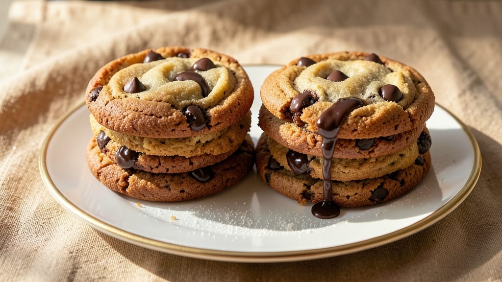 2 Big Chocolate Chip Cookie Recipe: Double-Batch Crunch With Cakey Centers