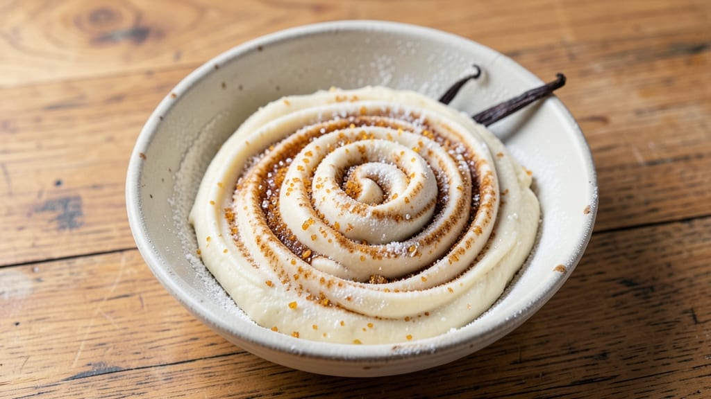 Best Edible Cookie Dough Recipe for One: No-Bake Vanilla Bean Swirls With Toasted Hazelnut Crunch