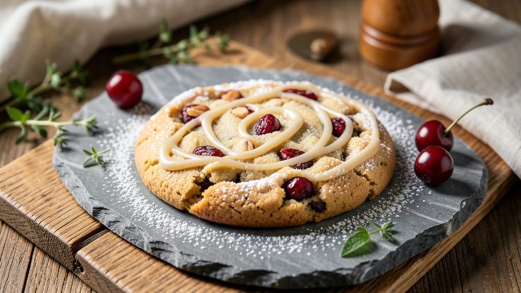 Cherry Almond Sugar Cookie Recipe: Toasted Almond Crunch and Vanilla Swirl Harmony