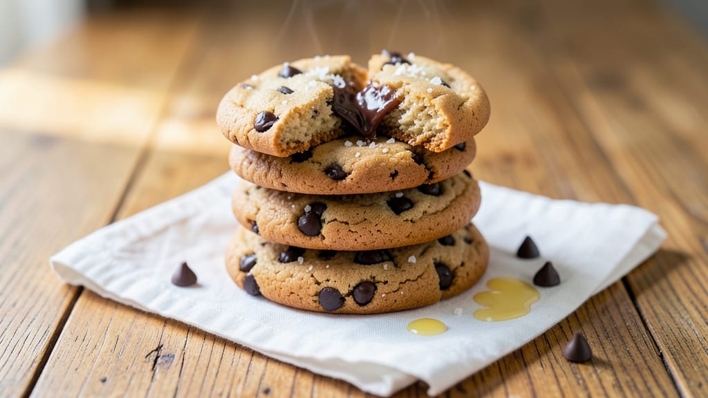 250-Calorie Chocolate Chip Cookie Recipe: Foil-Sealed Crunch and Gooey Centers