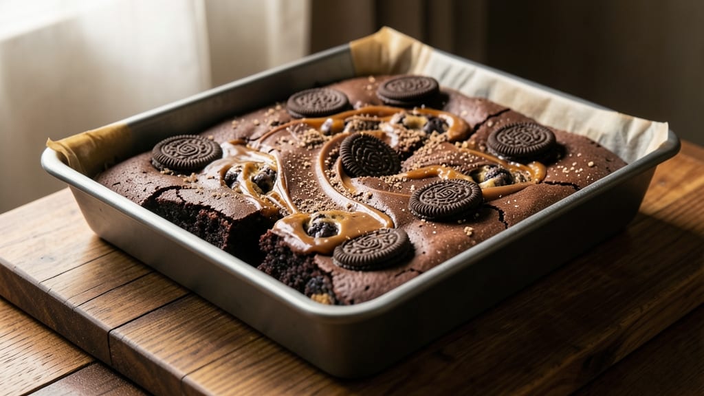 Brownie Recipe With Chocolate Chip Cookie Dough and Oreos: Triple-Layered Crunch and Fudgy Bliss