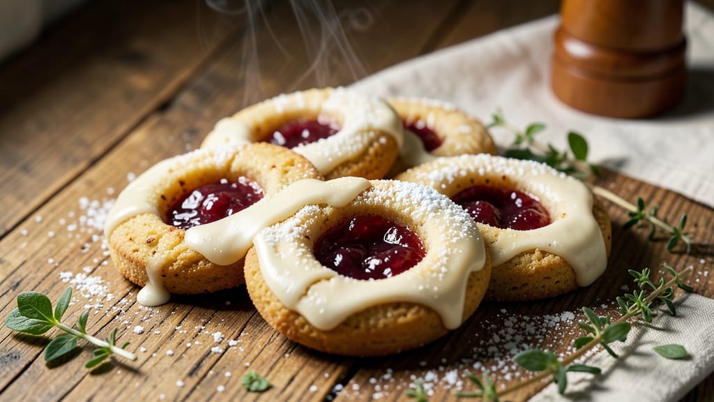 Thumbprint Cookie Recipe with Buttercream Icing: Chocolate-Filled Crunch Meets Velvety Frosting