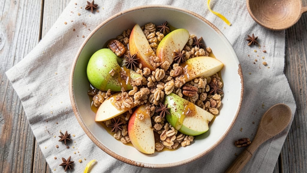 Apple Crisp Recipe Cookie And Kate: Warm Spiced Apple Filling With Buttery Oat Crunch