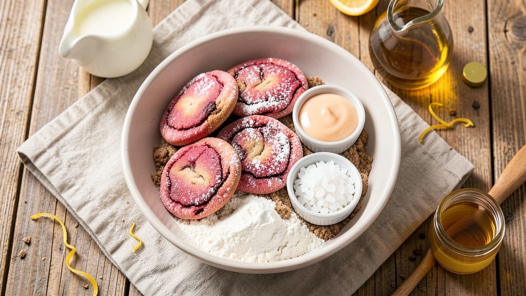 Brooki Red Velvet Cookie Recipe: Deep Red Swirls With Cream Cheese Frosting