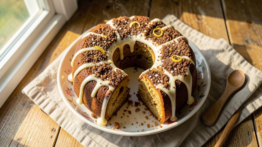 Biscoff Cookie Bundt Cake Recipe: Vanilla-Chocolate Swirls With Buttery Crunch