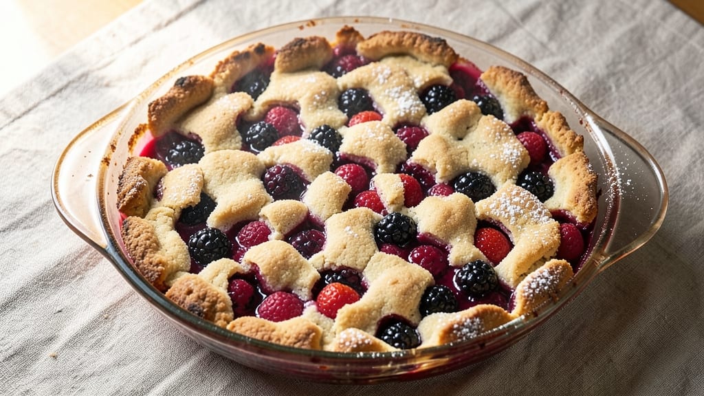 Berry Cobbler Recipe With Sugar Cookie Mix: One-Pan Crunch-Top Magic