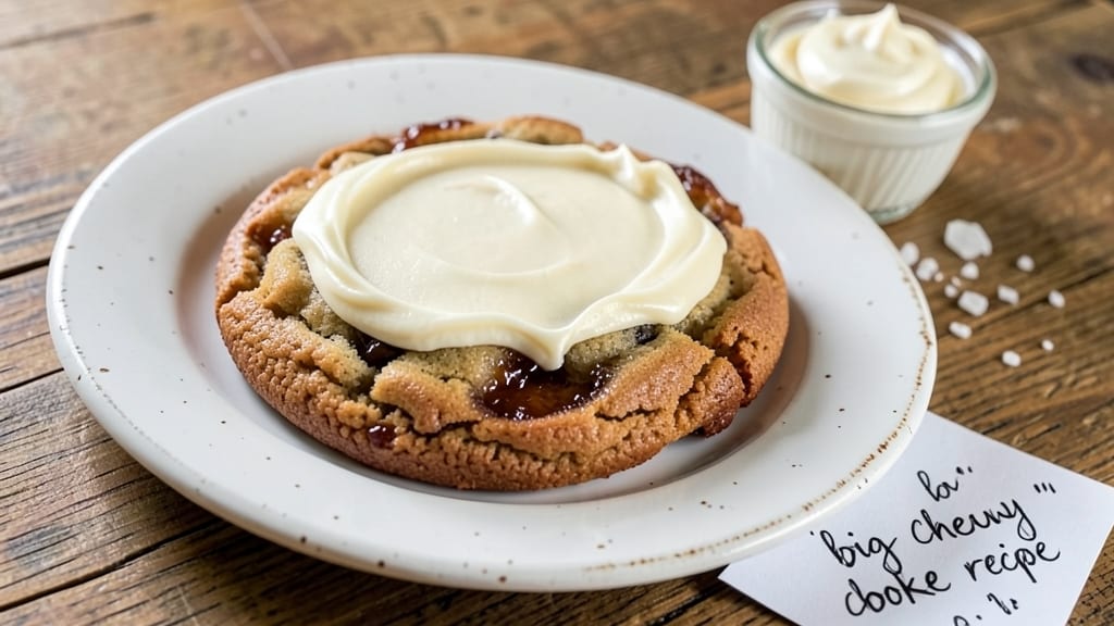 Big Chewy Cookie Recipe: Warm Vanilla Swirls and Caramelized Edges