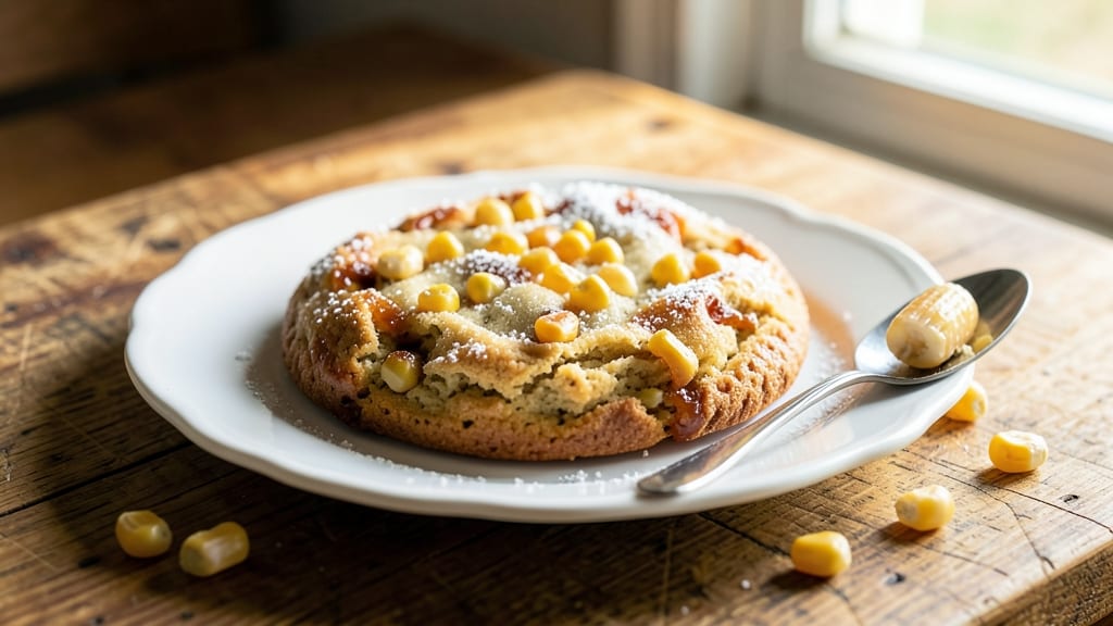 Schmackary's Sweet Corn Cookie Recipe: Buttery Vanilla Swirls with Toasted Corn Crunch