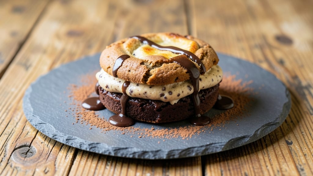 Brookie Recipe With Cookie Dough: Warm Cookie Dough Swirls and Crispy Cakey Layers