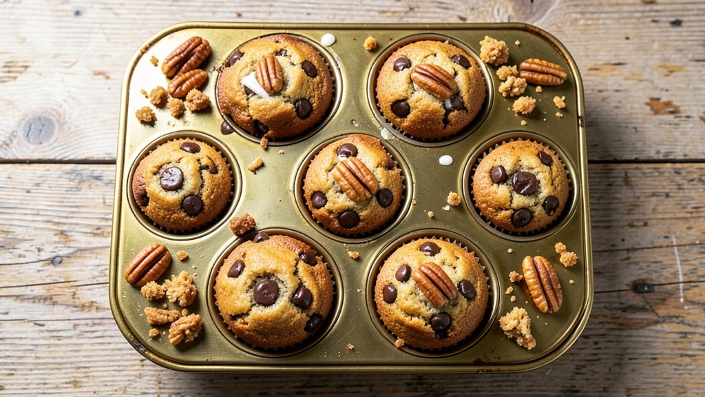 Biscoff Cookie Muffins Recipe: Double-Baked Crunch and Chocolate Rivers