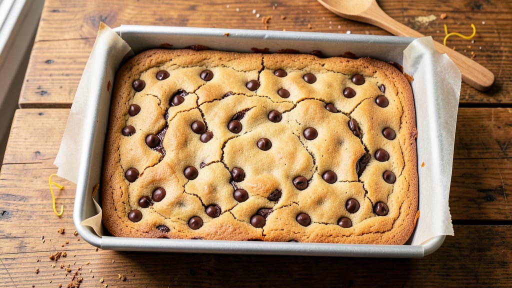 Best Chocolate Chip Cookie Bars Recipe Ever: Double-Layered Crunch and Molten Rivers