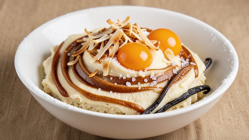 Chilled Sugar Cookie Dough Recipe: No-Bake Vanilla Bean Swirls With Toasted Coconut Crunch