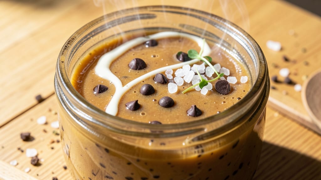 Chocolate Chip Cookie Dough Syrup Recipe: Foil-Sealed Fudge Rivers and Vanilla Swirl Depth