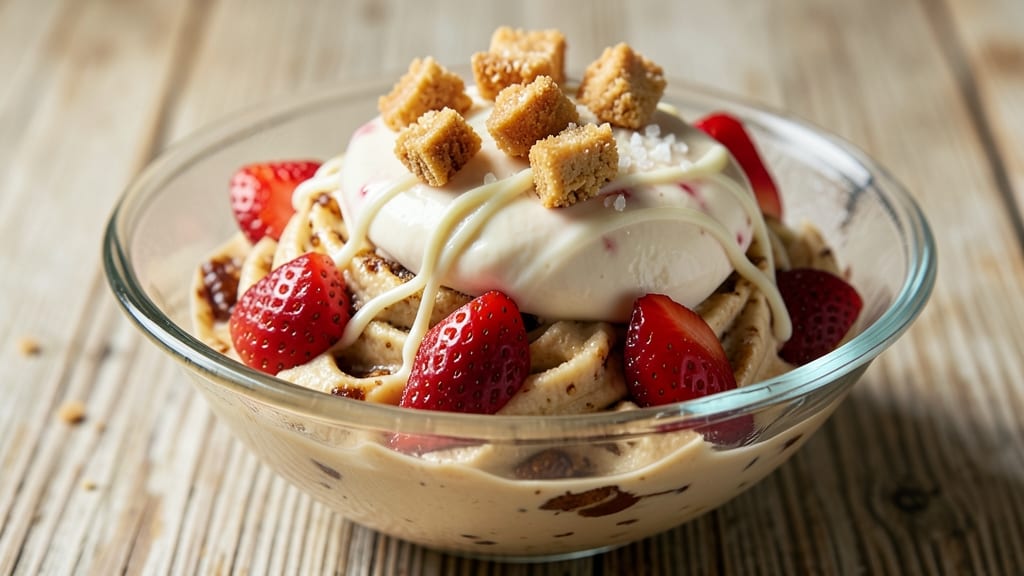 Salt and Straw Cookie Dough Ice Cream Recipe: Crunchy Pretzel Bites and Gooey Dough Swirls