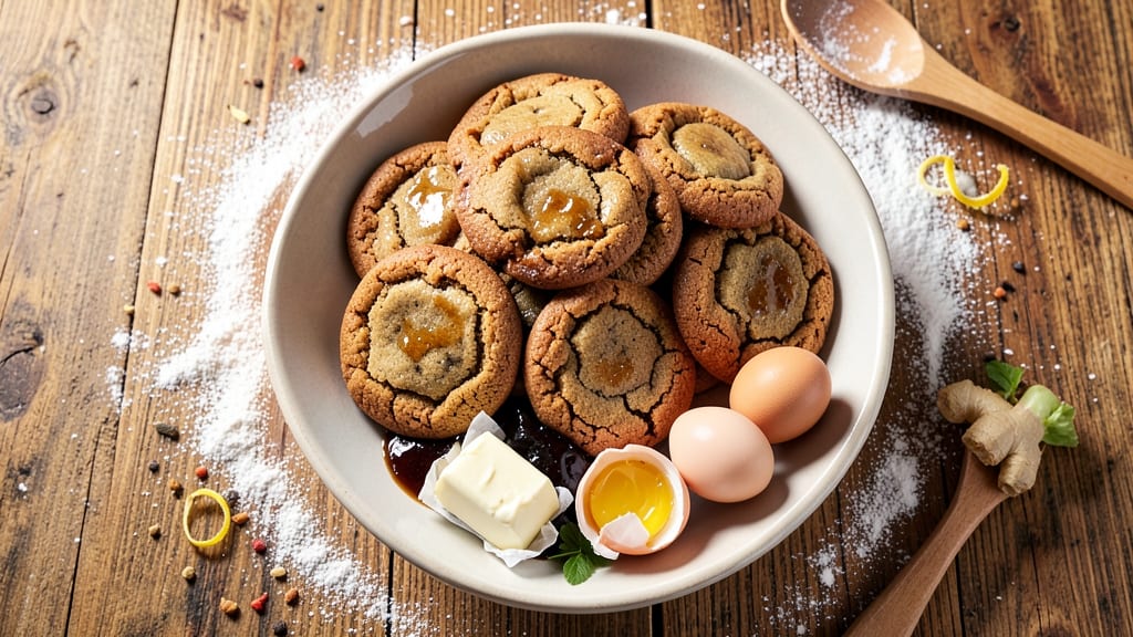 Best Tasting Gingerbread Cookie Recipe: Molten Spice Centers and Crunchy Edges