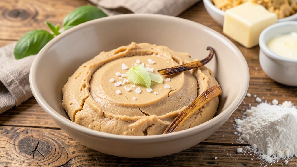 Basic Soft Cookie Dough Recipe: No-Bake Bliss With Vanilla Bean Depth