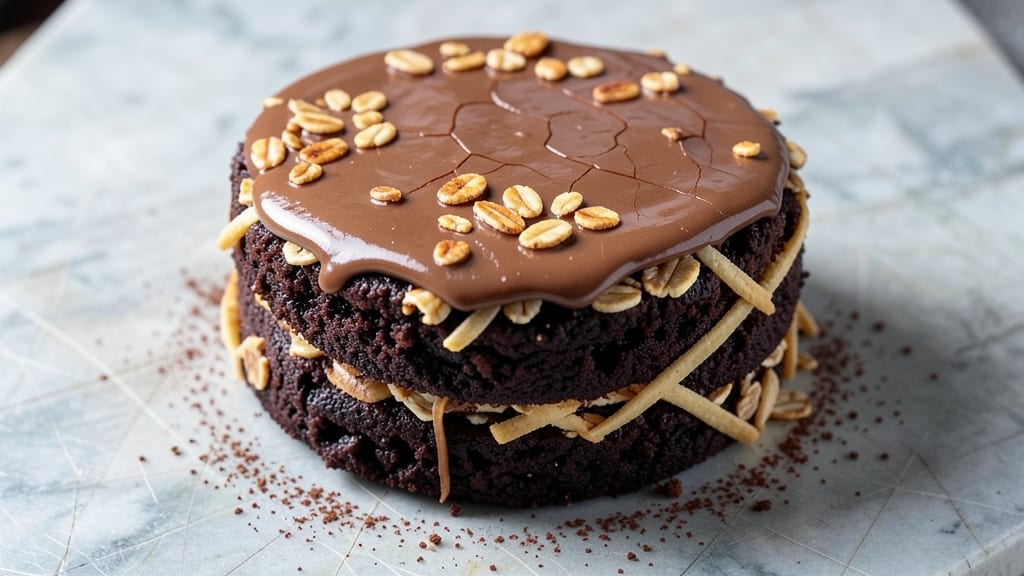 Rolo Cookie Recipe Devil's Food Cake: Crunchy Waves and Cakey Layers in One Bite