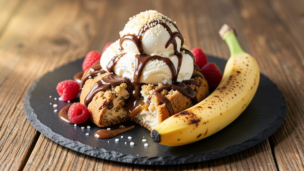 Banana Split Crumbl Cookie Recipe: Vanilla Bean Swirls Meet Crunchy Pretzel Bits