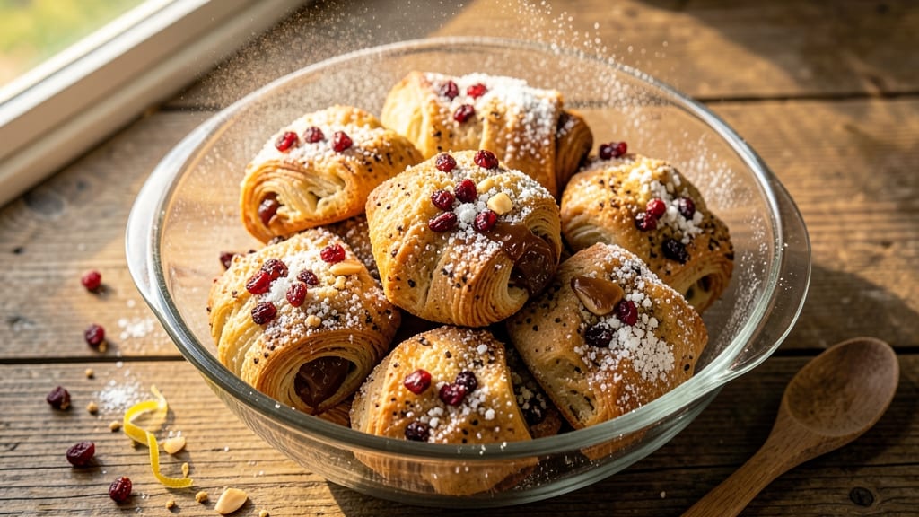 Brooki Almond Croissant Cookie Recipe: Flaky Layers and Vanilla-Kissed Crunch